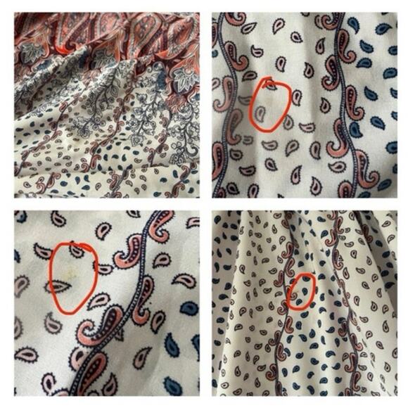 Misa Los Angeles Matilda Maxi Paisley Dress Size XS - Picture 7 of 10